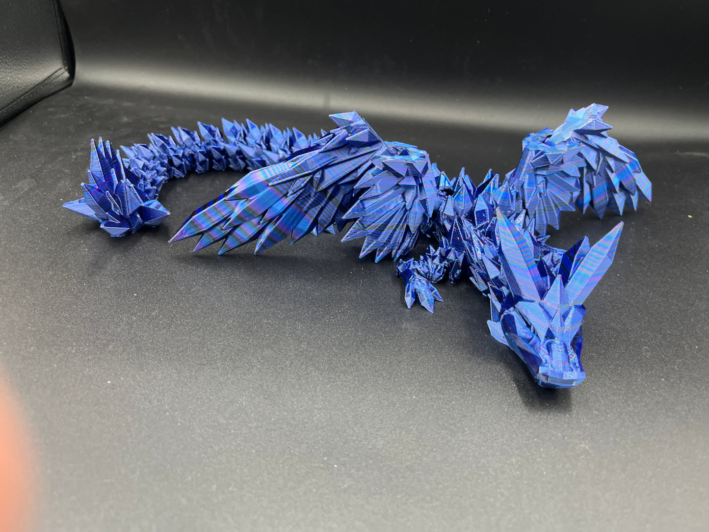 Medium crystal dragon WITH wings!!!