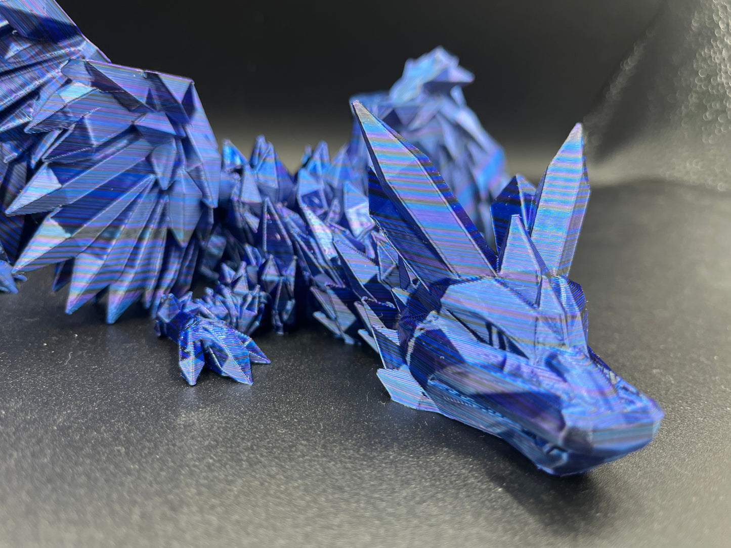 Medium crystal dragon WITH wings!!!